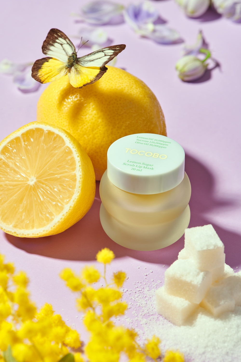 Tocobo Lemon Sugar Scrub Lip Mask 20ml - Lemon Sugar Scrub