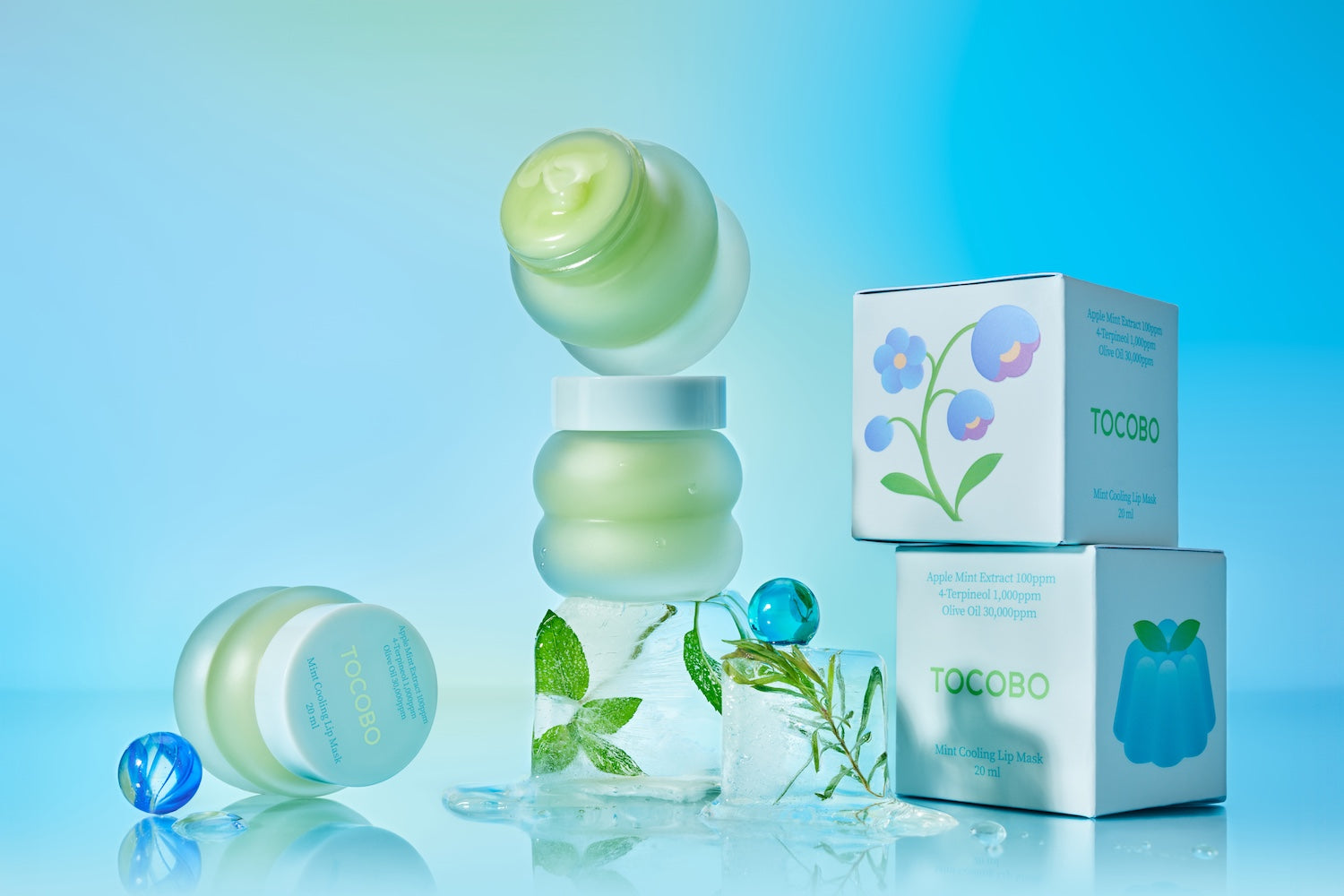 Tocobo Mint Cooling Lip Mask 20ml - Mint Cooling