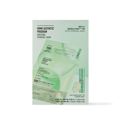 VT Cosmetics RETI-A Reedle Shot 100 2STEP Hydrogel Mask - official product image 2