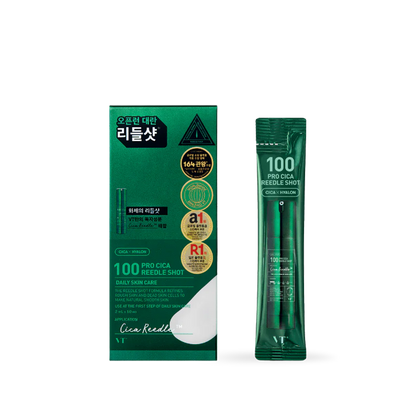 VT Cosmetics 100 PRO CICA Reedle Shot 10ea - main product image