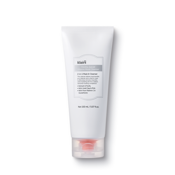 Dear,Klairs Freshly Juiced Vitamin Mask Cleanser 150ml