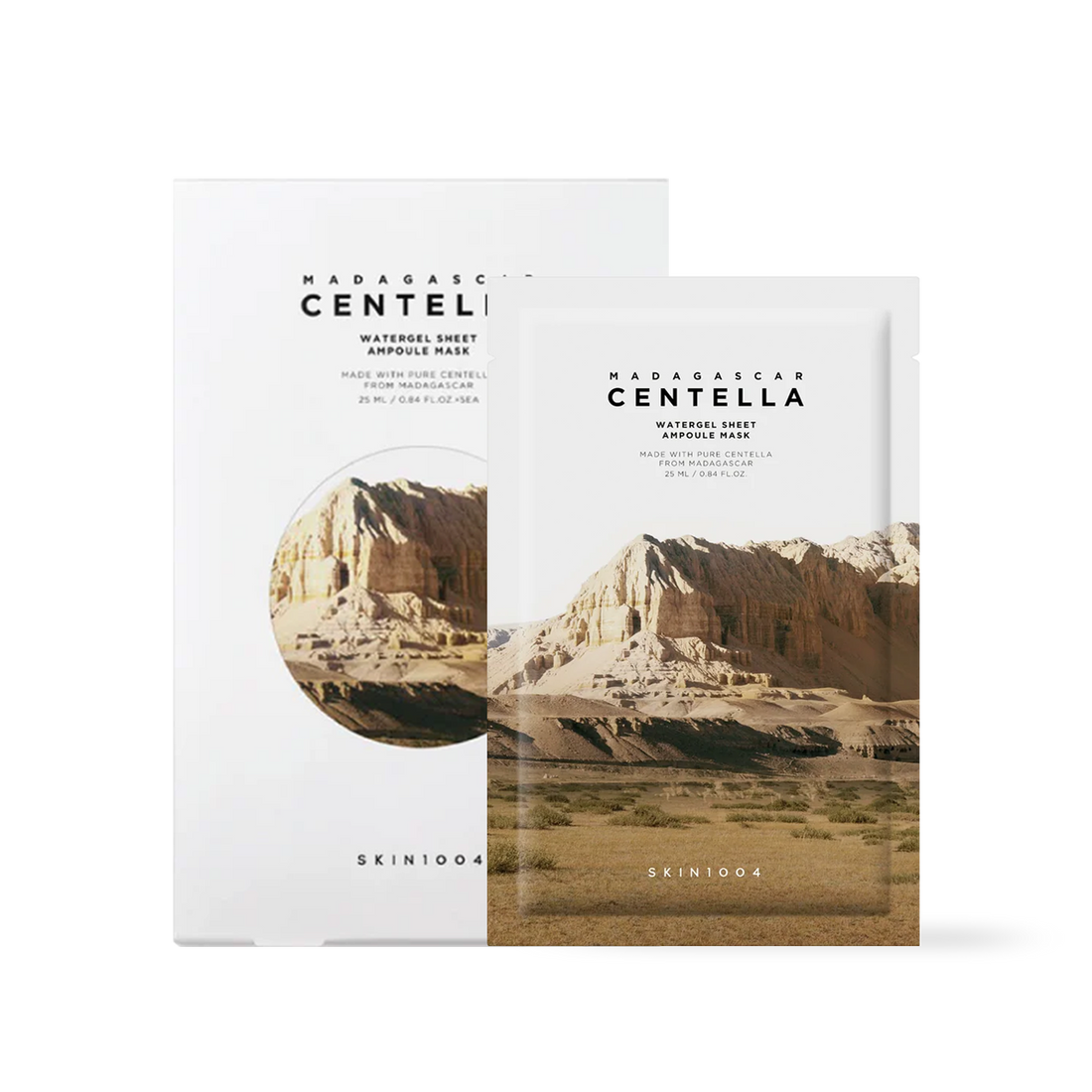 Skin1004 Madagascar Centella Watergel Sheet Ampoule Mask - 2 Type