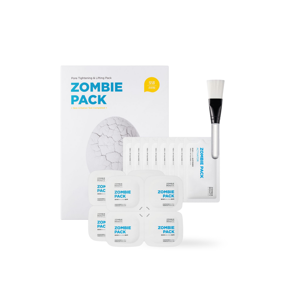 Skin1004 ZOMBIE BEAUTY by SKIN1004 Zombie Pack &amp; Activator Kit 2g x 8ea 3.5ml x 8ea