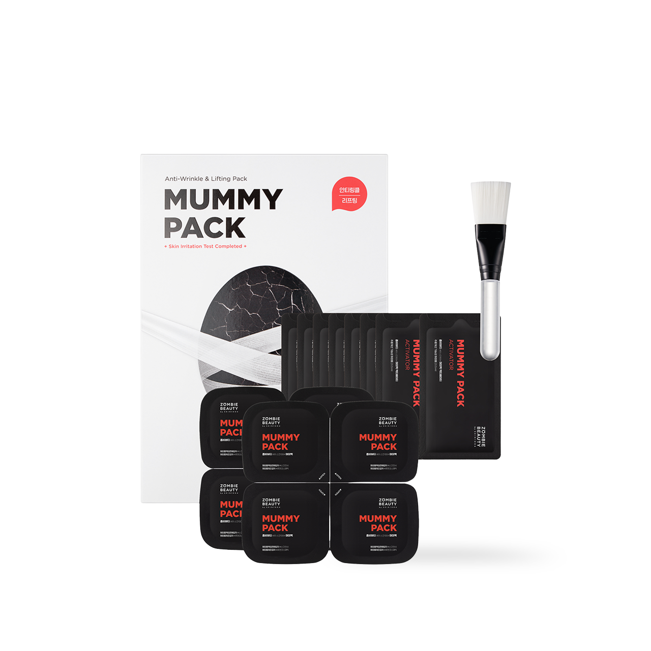 Skin1004 ZOMBIE BEAUTY by SKIN1004 Mummy Pack &amp; Activator Kit 2g x 8ea 3.5ml x 8ea