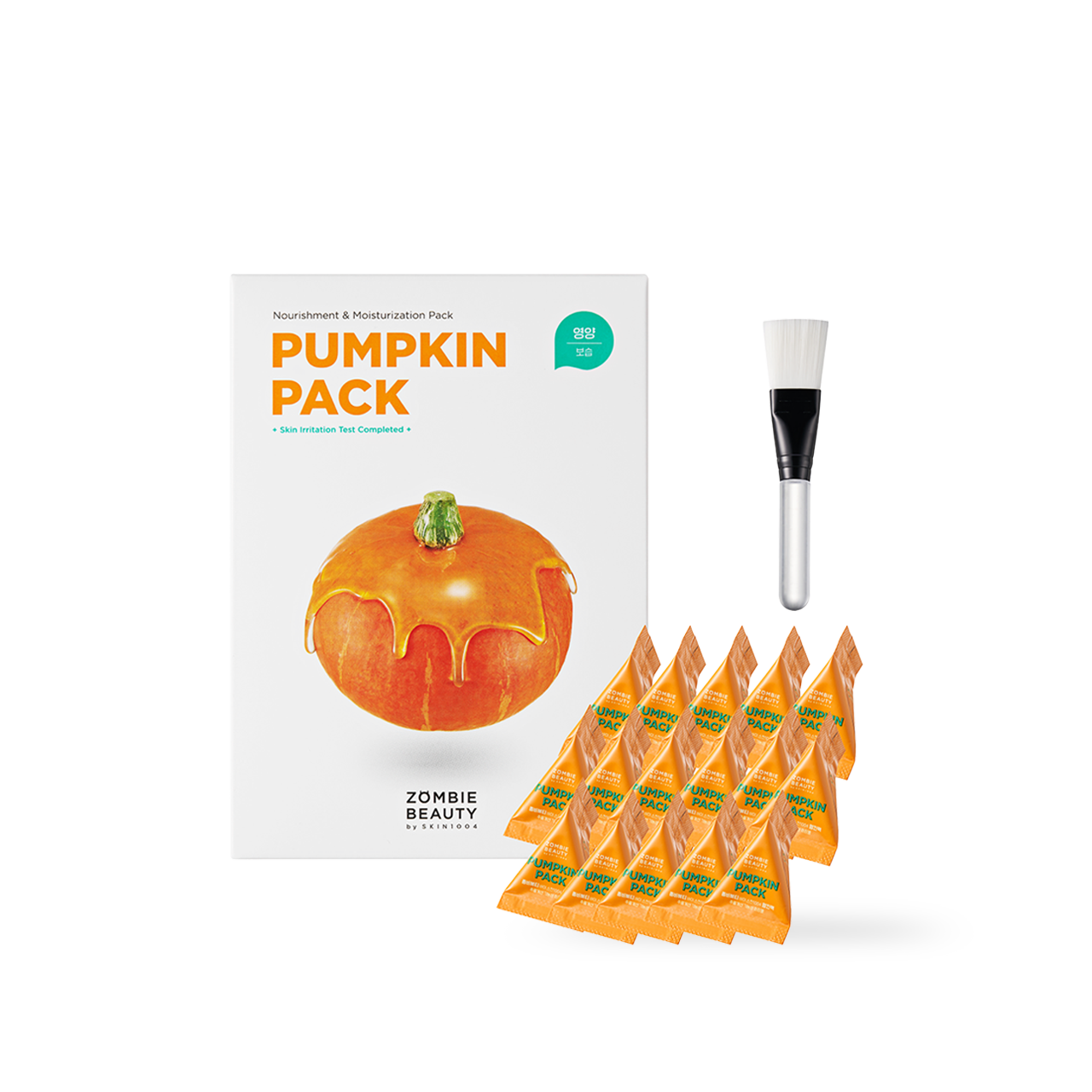 Skin1004 ZOMBIE BEAUTY BY SKIN1004 Pumpkin Pack 4g*16ea
