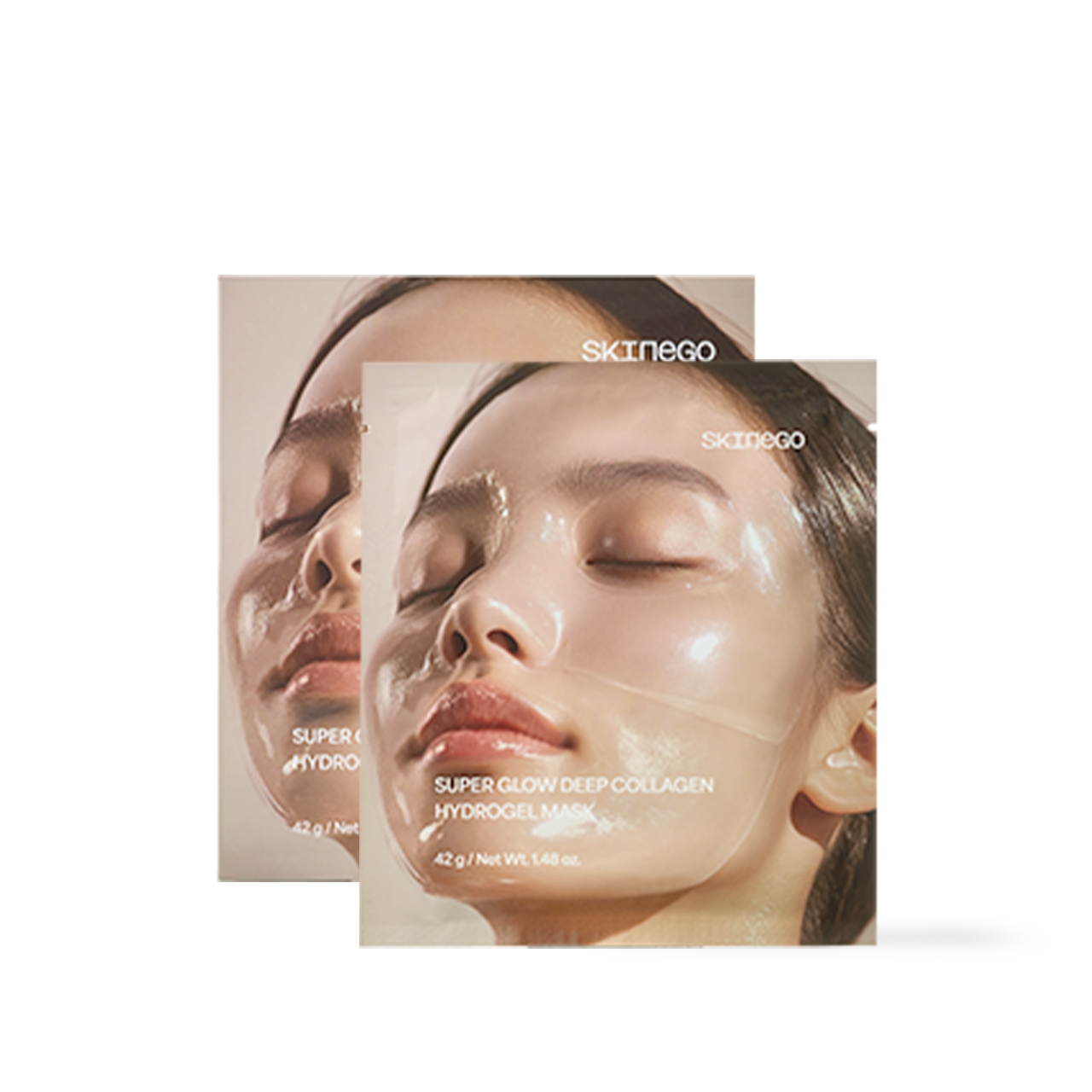 Skinego Super Glow Deep Collagen Hydrogel Mask - 2 Size