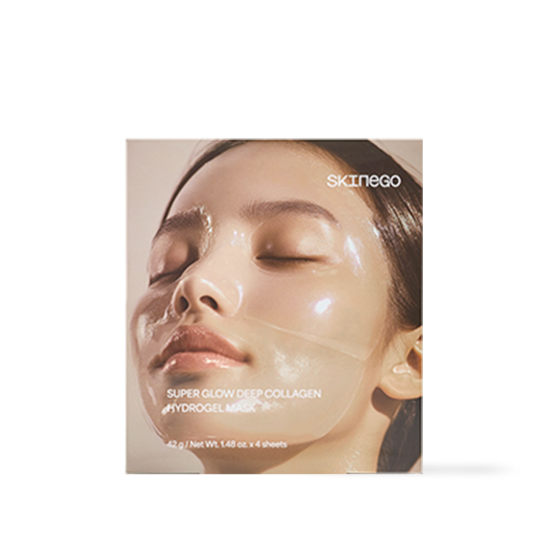 Skinego Super Glow Deep Collagen Hydrogel Mask - 2 Size