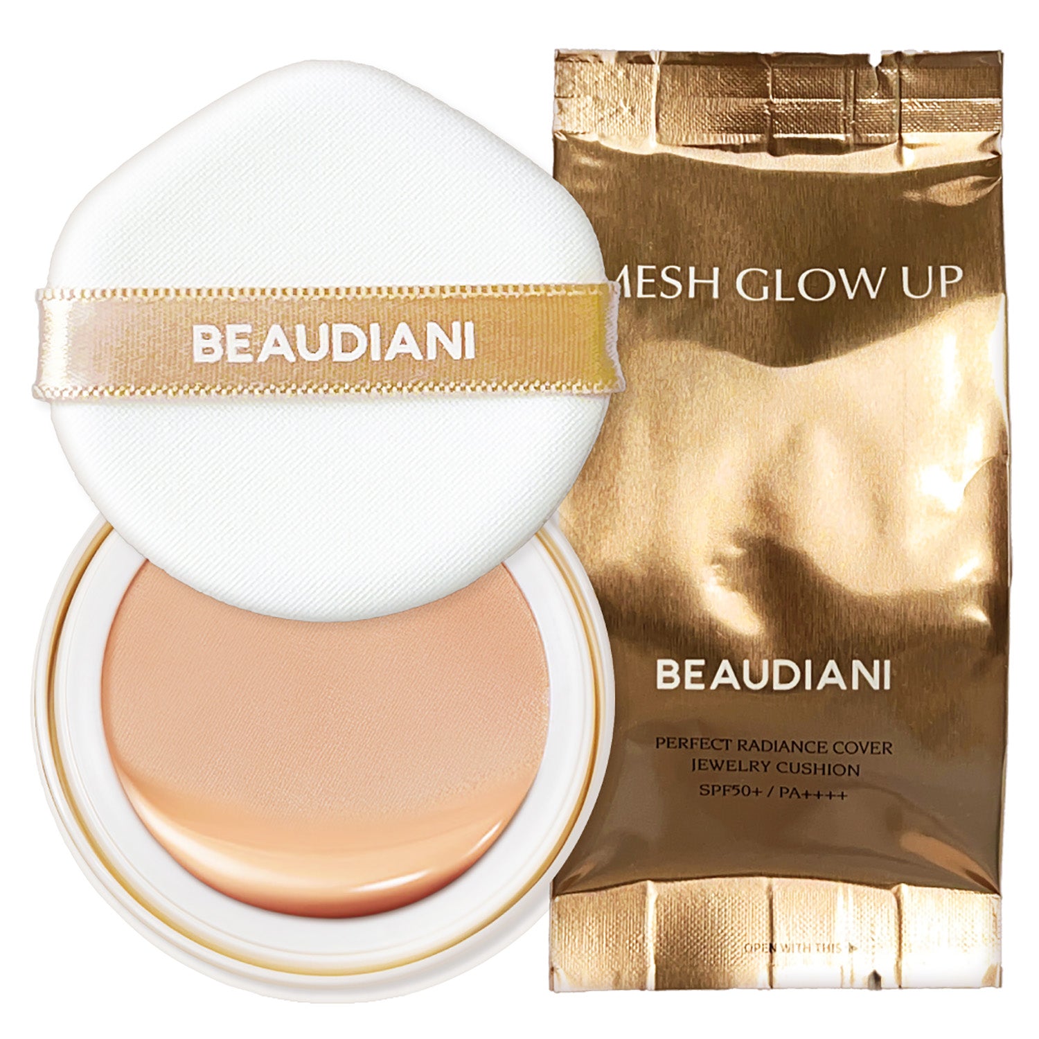 Beaudiani Mesh Glow Up Cushion Refill 12g - 3 Colors