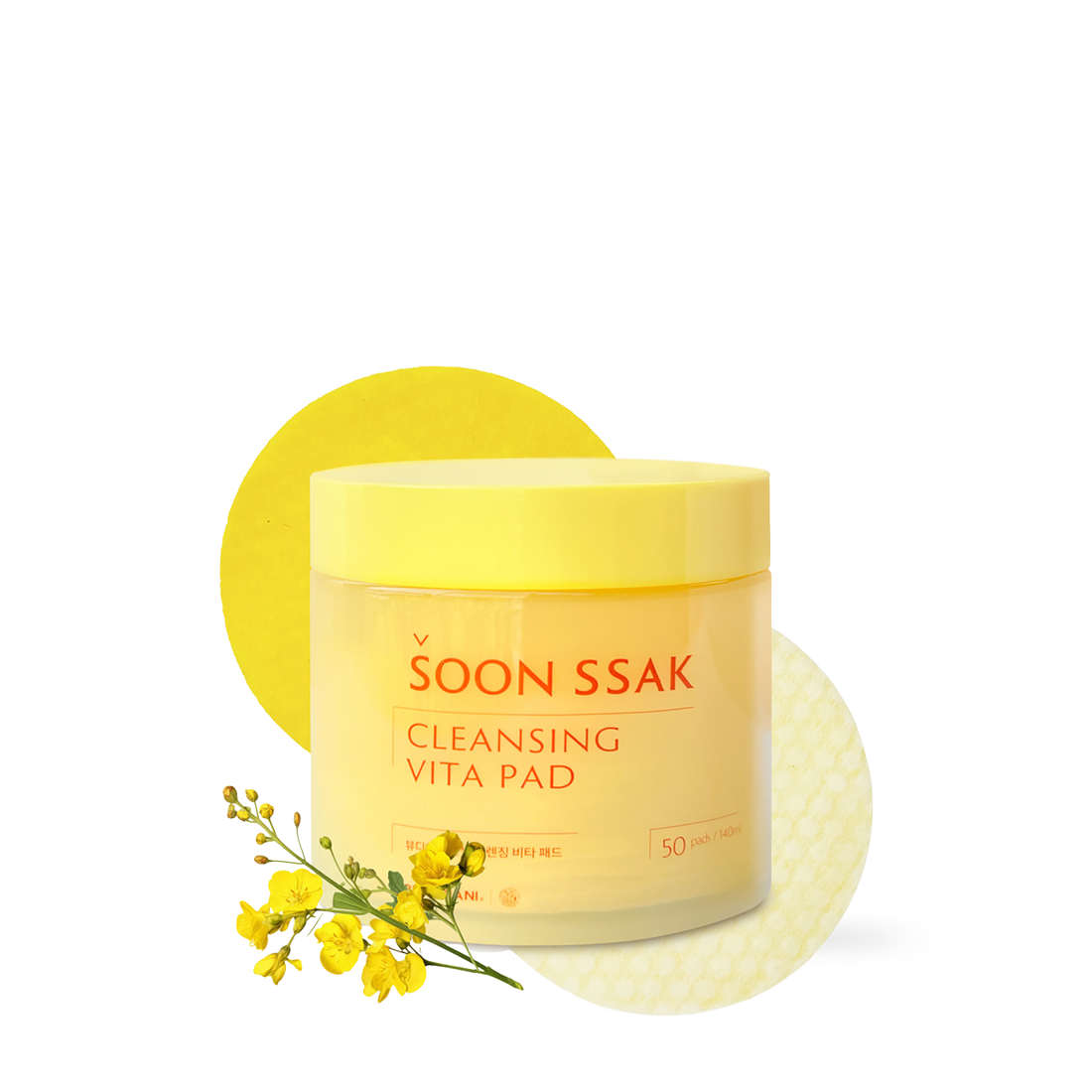 Beaudiani Soon Ssak Cleansing Vita Pads 50 sheets