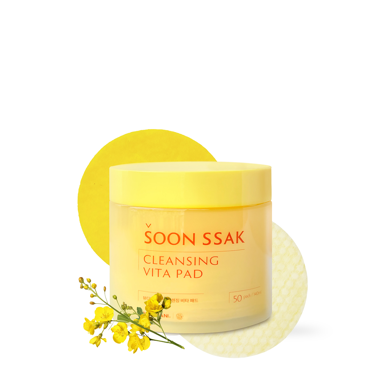 Beaudiani Soon Ssak Cleansing Vita Pads 50 sheets