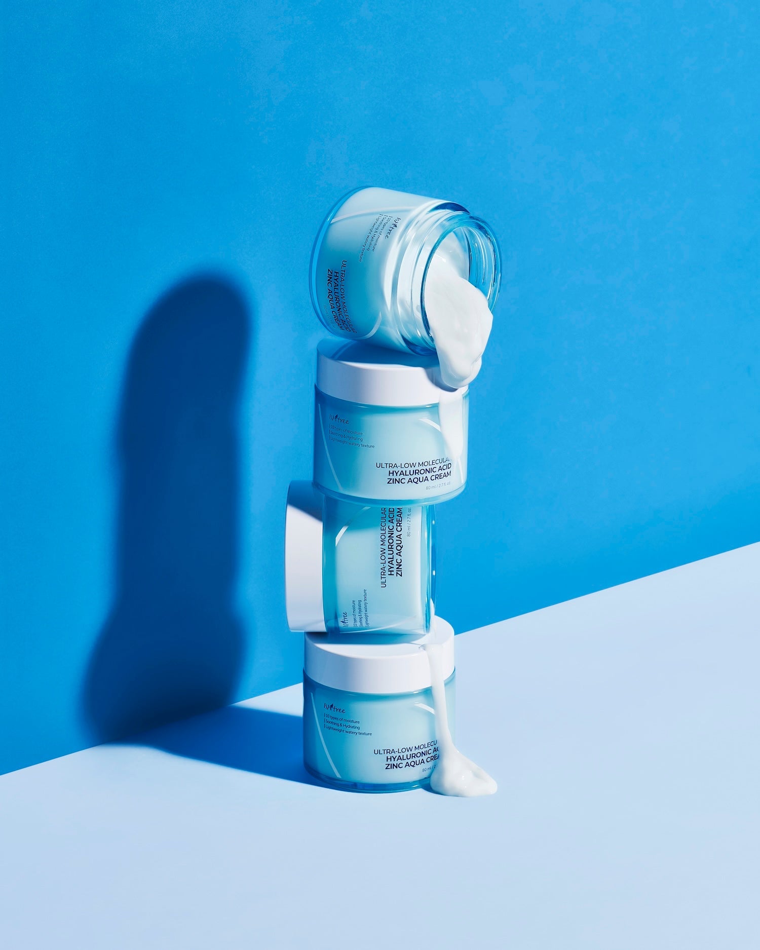 Isntree Ultra-Low Molecular Hyaluronic Acid Zinc Aqua Cream 80ml product image 3