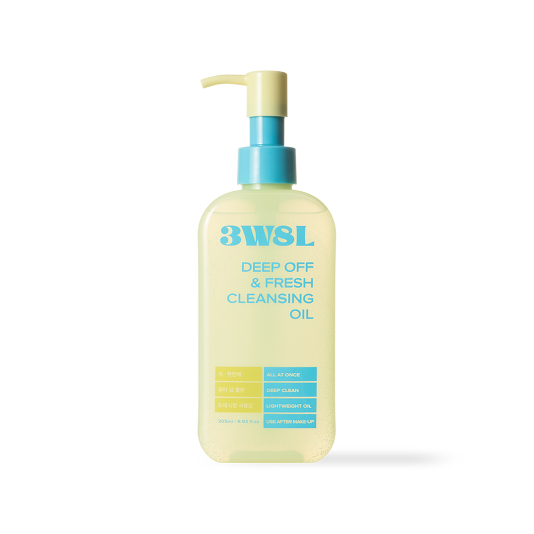 3W8L Deep Off &amp; Fresh Cleansing Oil 205ml
