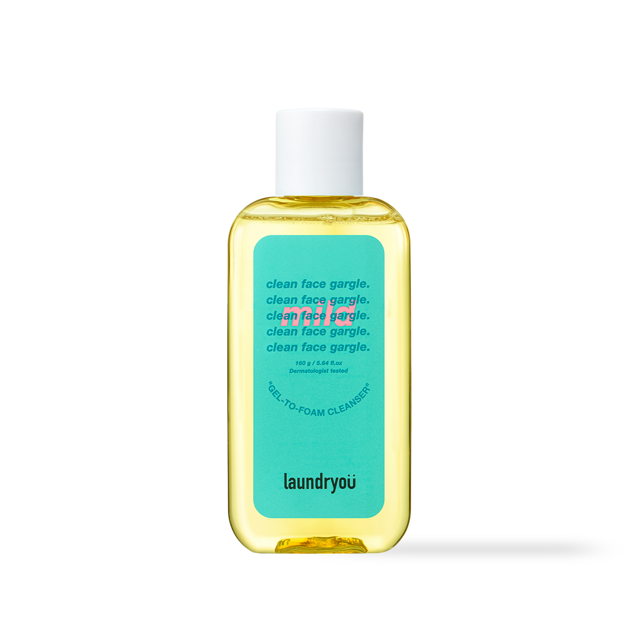 Laundryou Clean Face Gargle Gel-to-Foam Cleanser Mild 160g