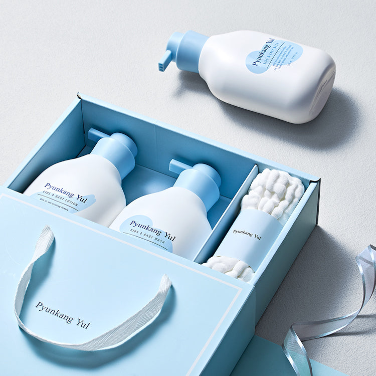 Pyunkang Yul Kids &amp; Baby Line Gift Set 590ml*2+guaze official product gallery image 3