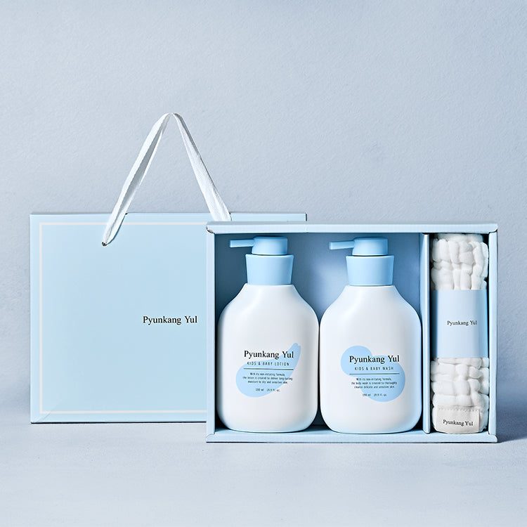 Pyunkang Yul Kids &amp; Baby Line Gift Set 590ml*2+guaze official product gallery image 4