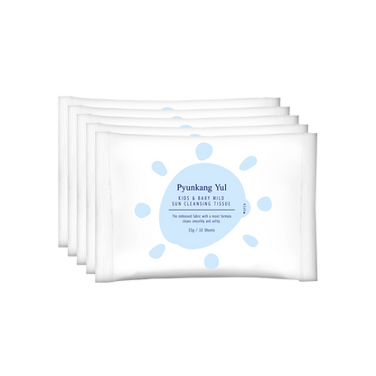 Pyunkang Yul Kids &amp; Baby Mild Sun Cleansing Tissue 10ea*5 official product gallery image 6
