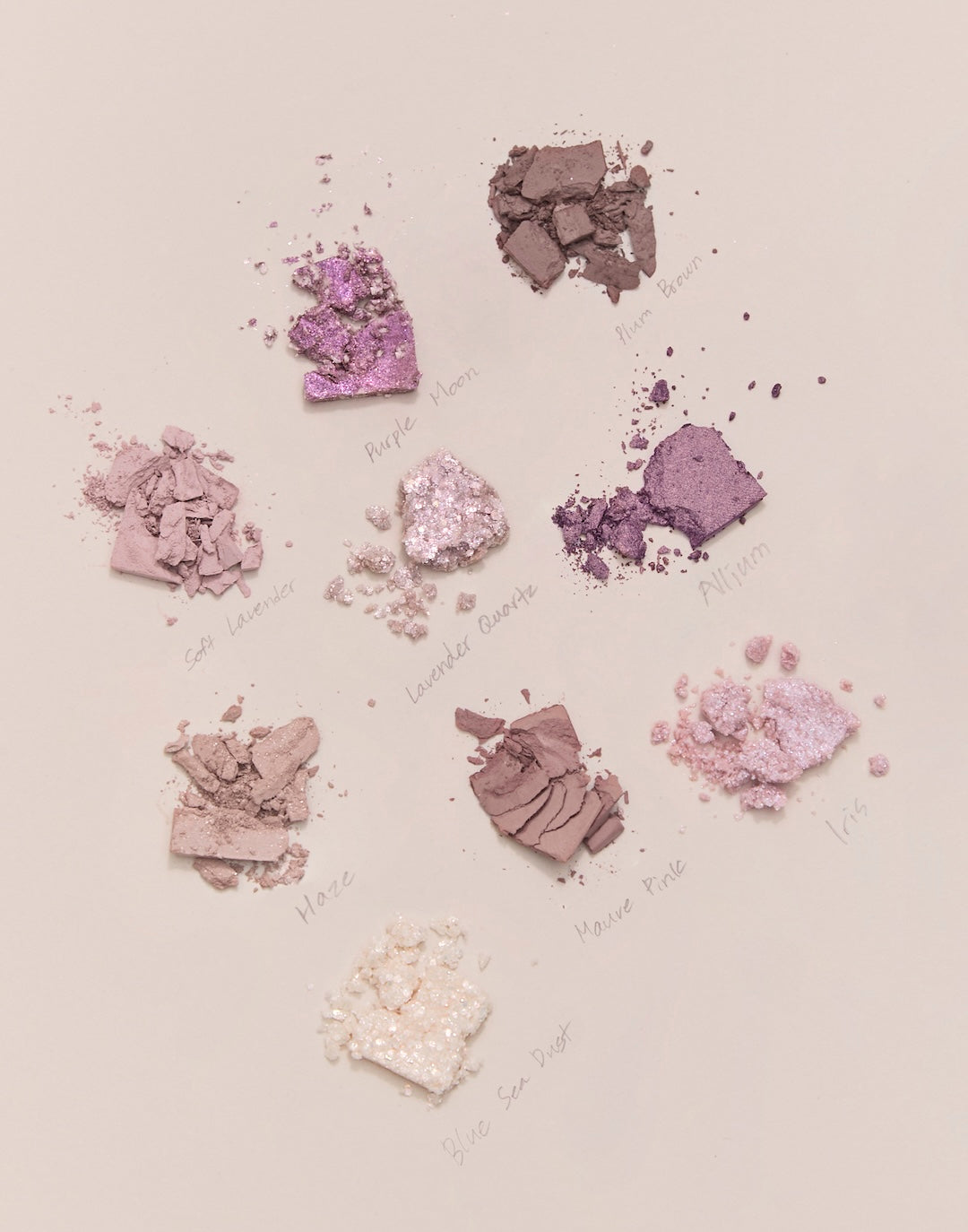Unleashia Glitterpedia Eye Palette No.4 All of Lavender Fog 7.5g