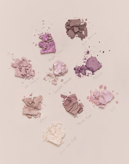 Unleashia Glitterpedia Eye Palette No.4 All of Lavender Fog 7.5g