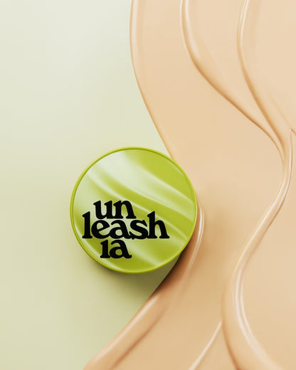 Unleashia Satin Wear Healthy-Green Cushion Re-Feel 11N Floral White 15g