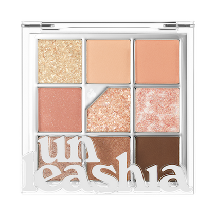 Unleashia Glitterpedia Eye Palette No.3 All of Coralpink 6.6g