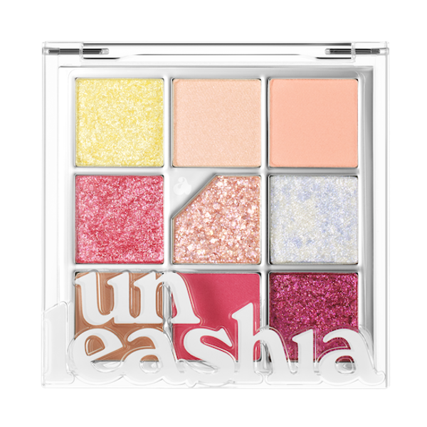 Unleashia Glitterpedia Eye Palette No.7 All of Peach Ade 6.9g_MX