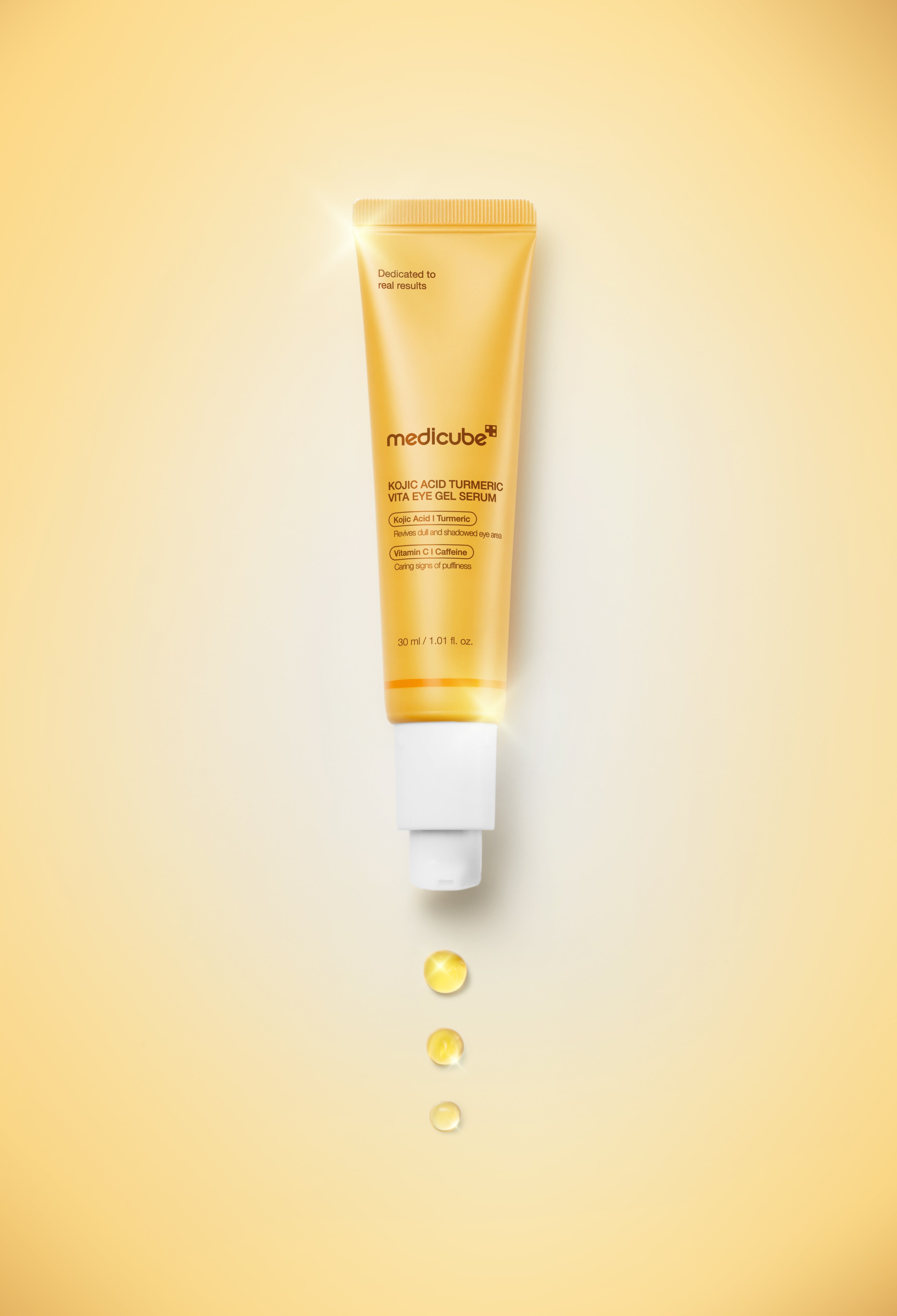 Medicube Kojic Acid Turmeric Vita Eye Gel Serum 30ml - 30ml
