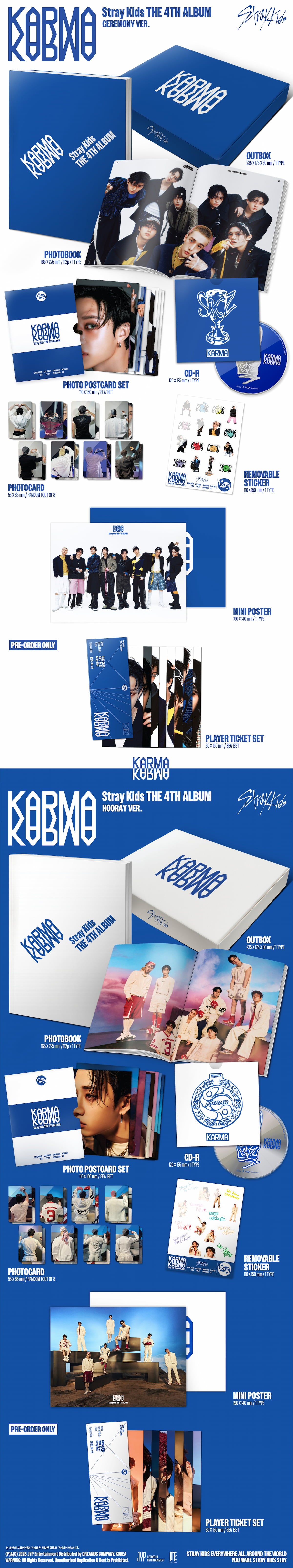 Stray Kids Stray Kids 4th Full Album [KARMA]