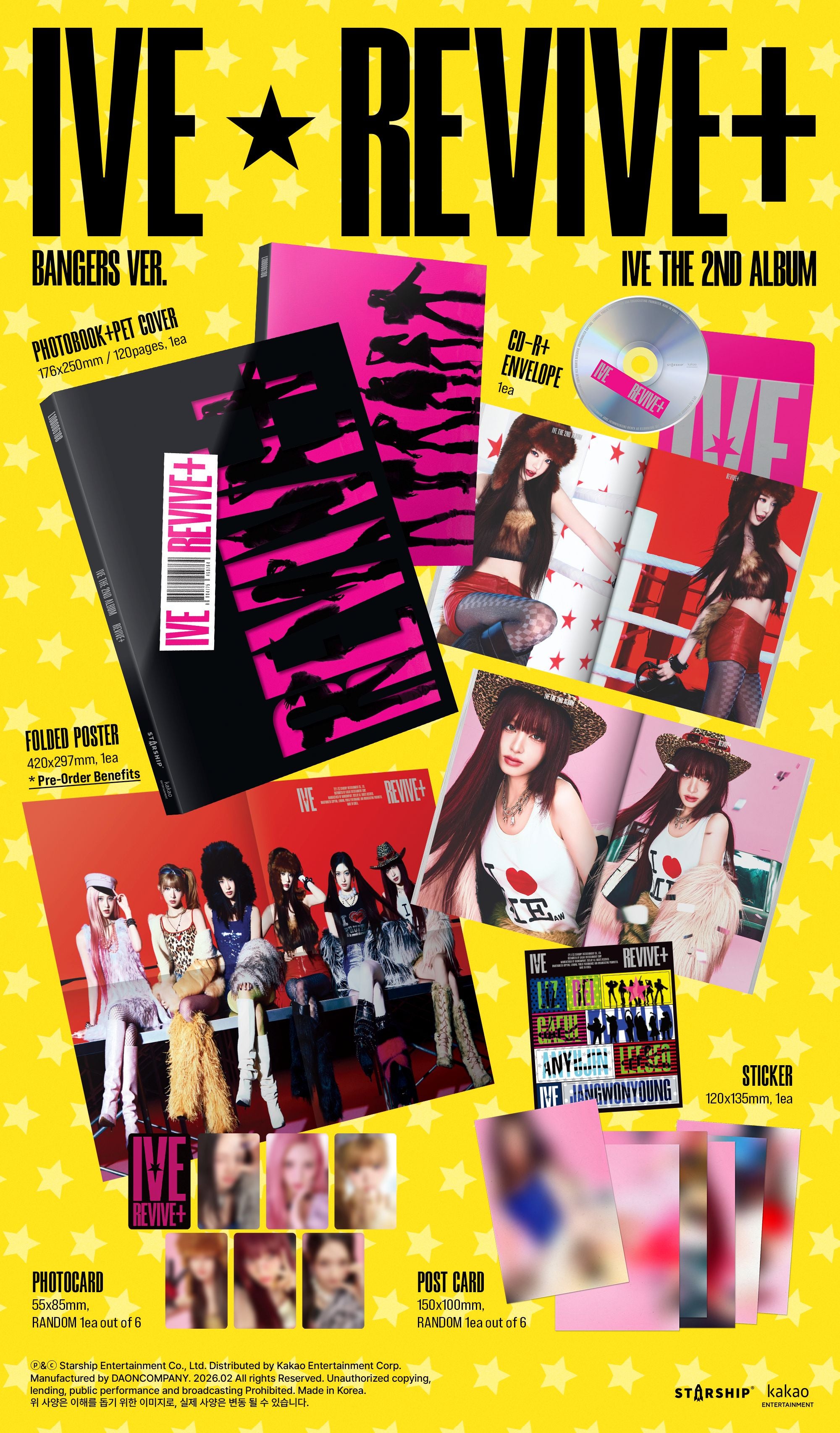 IVE IVE THE 2ND ALBUM [REVIVE+]