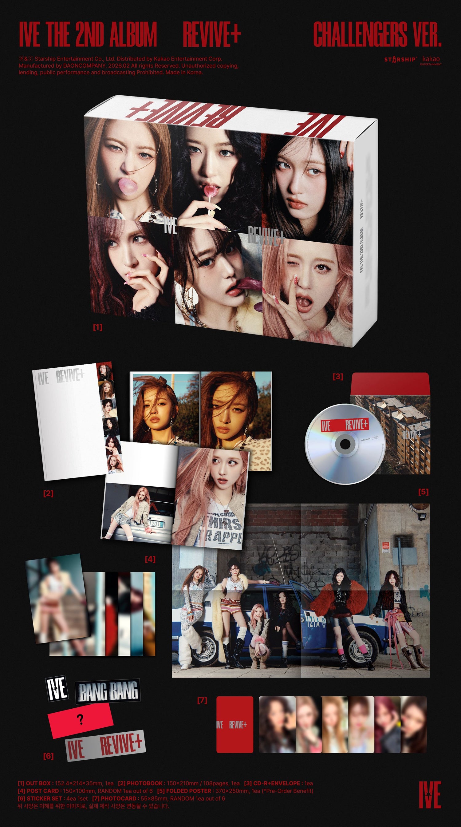 IVE IVE THE 2ND ALBUM [REVIVE+]