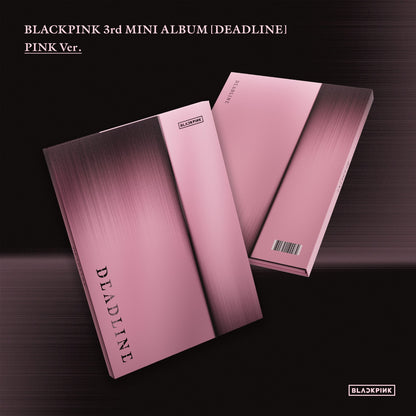 BLACKPINK BLACKPINK 3rd MINI ALBUM [DEADLINE] PINK Ver.