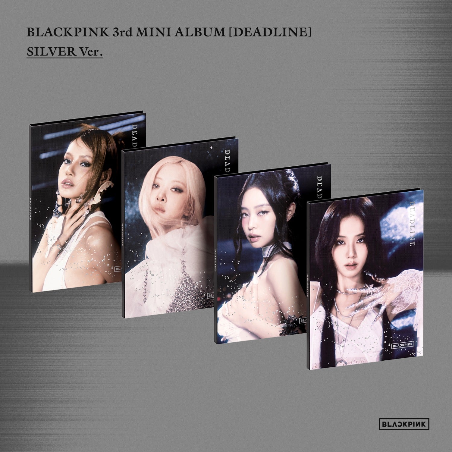 BLACKPINK BLACKPINK 3rd MINI ALBUM [DEADLINE] SILVER Ver. - JENNIE ver.