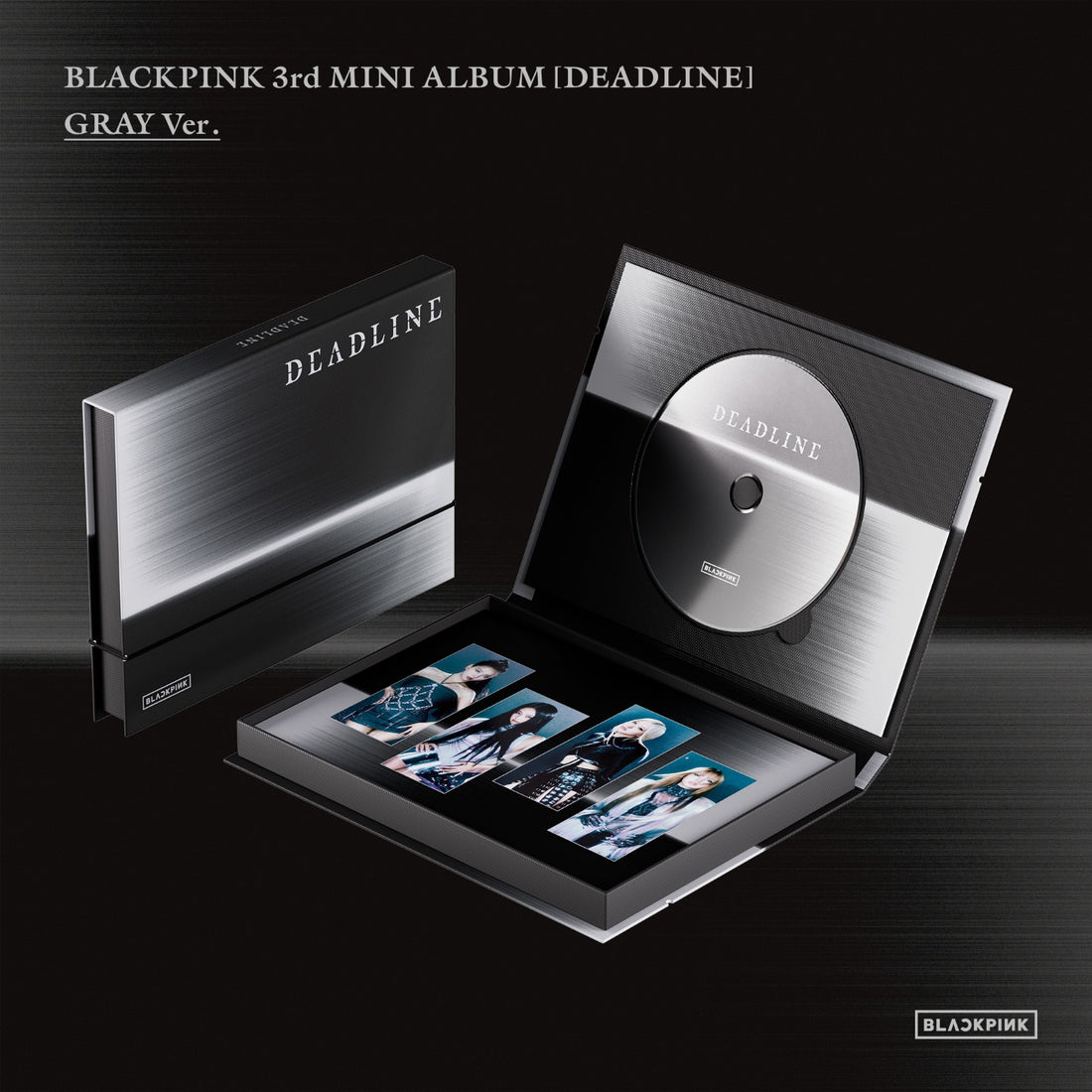 BLACKPINK BLACKPINK 3rd MINI ALBUM [DEADLINE] GRAY Ver.