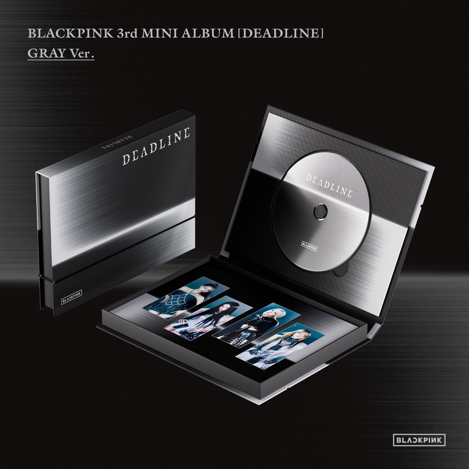 BLACKPINK BLACKPINK 3rd MINI ALBUM [DEADLINE] GRAY Ver.