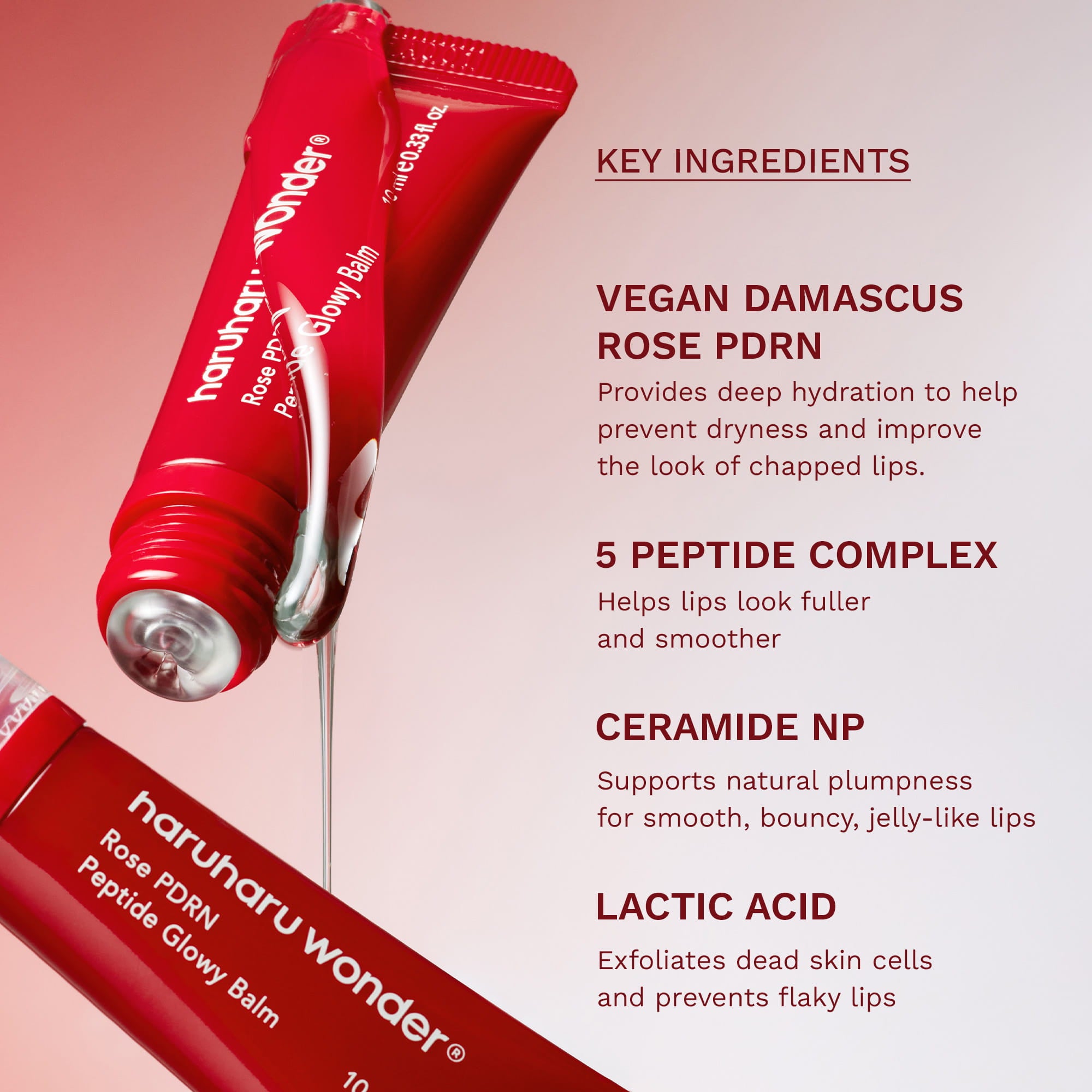 haruharuwonder Rose PDRN Peptide Glowy Balm 10ml