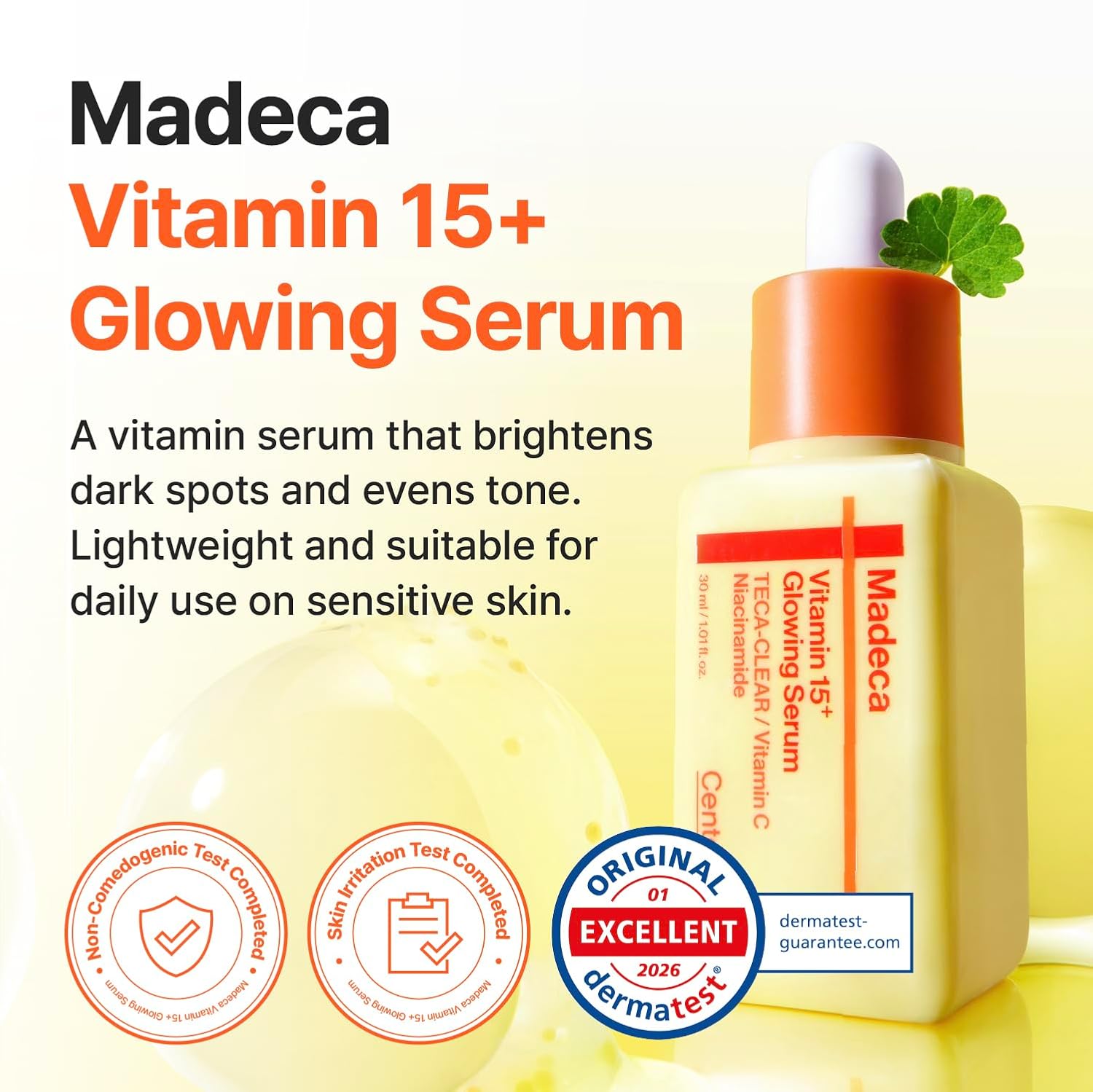 Centellian24 Madeca Vitamin 15+ Glowing Serum 30ml - 30ml