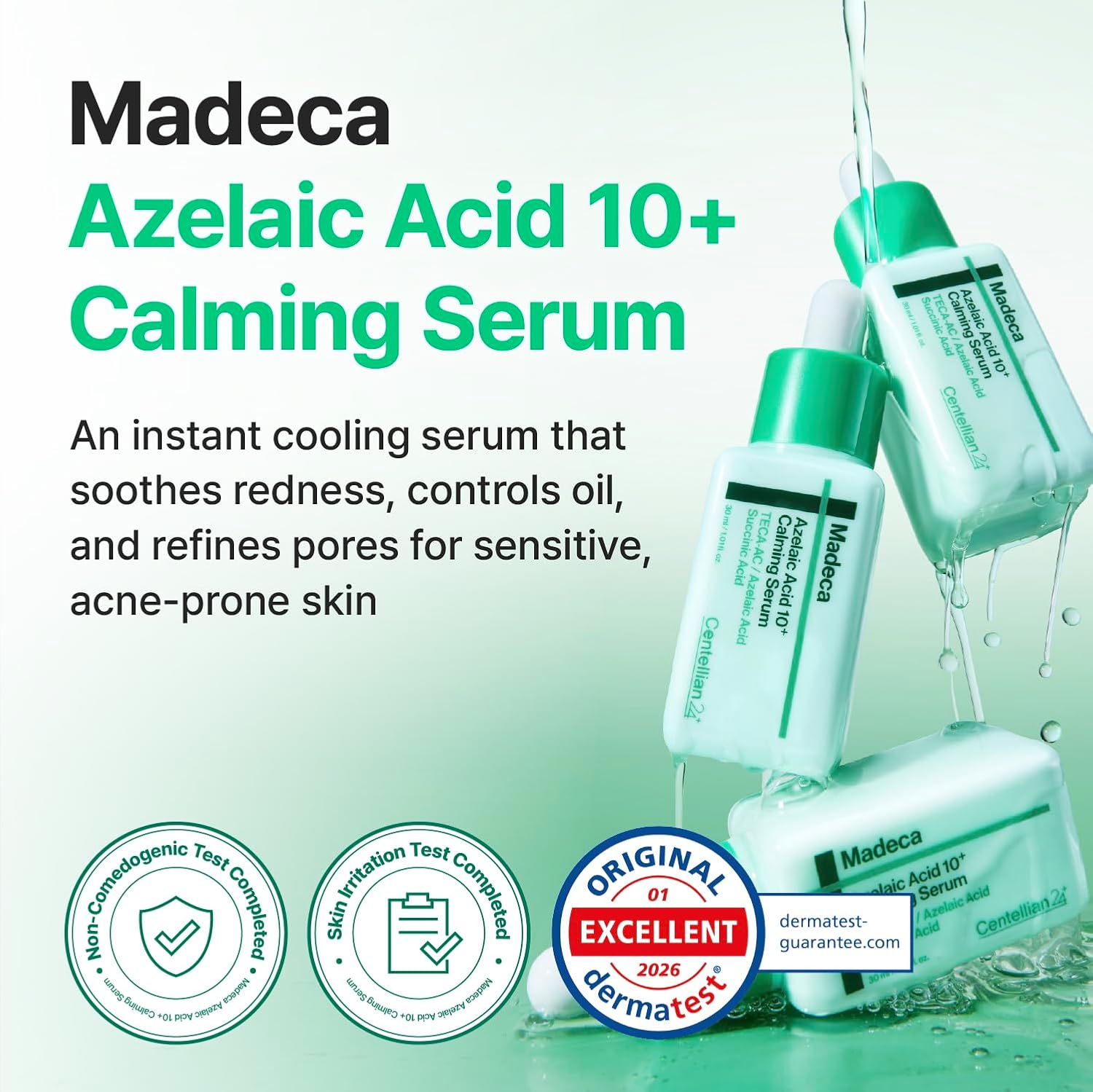 Centellian24 Madeca Azelaic Acid 10+ Calming Serum 30ml - 30ml