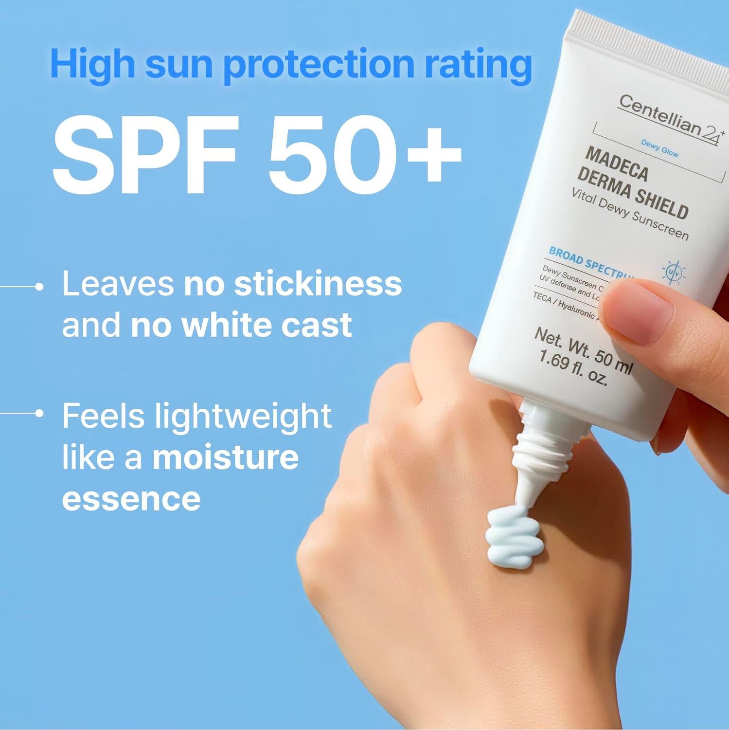 Centellian24 Madeca Derma Shield Vital Dewy Sun Cream (OTC) 50ml - 50ml