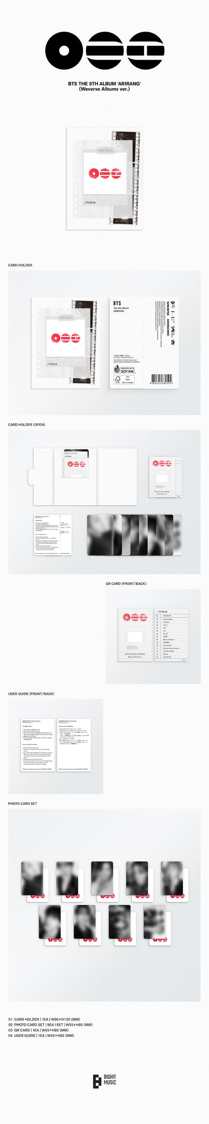 BTS BTS ARIRANG (Weverse Albums ver.)