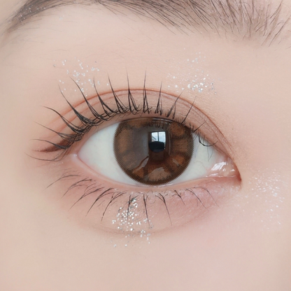 Qrsessed 1 Day Colored Contact Lens - Doll Choco 0.00 (10 pcs)