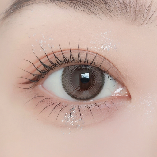 Qrsessed 1 Day Colored Contact Lens - Nude Ash Rose 0.00 (10 pcs)