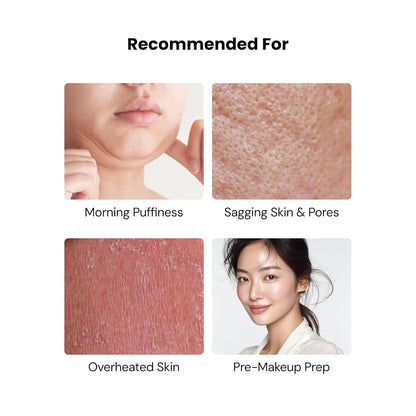 PO:DL Red Bean Panthenol Coolfit Gelfting Mask (4ea) (+Special Gift)