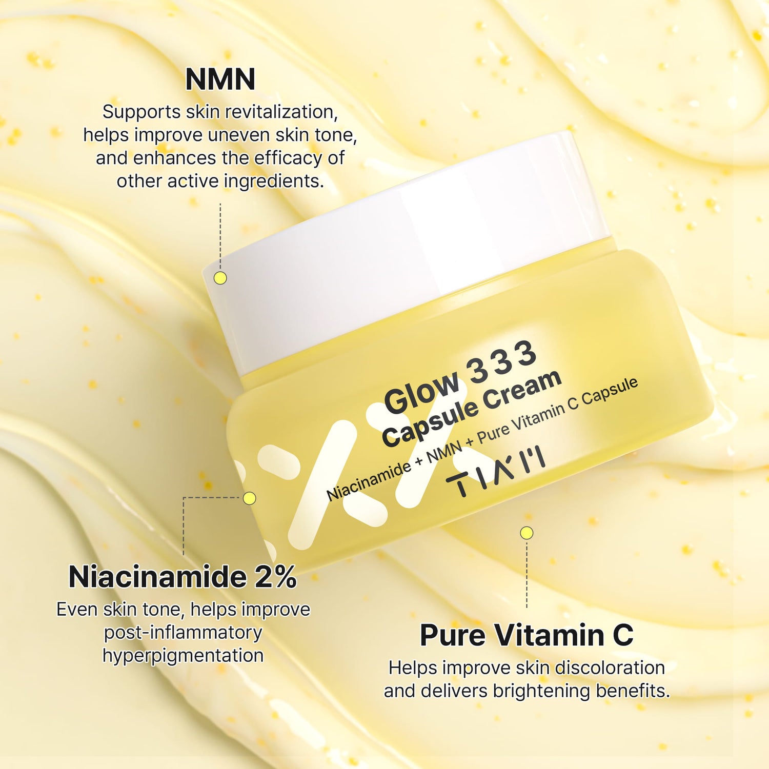 TIAM Glow 333 Capsule Cream 50ml - 50ml