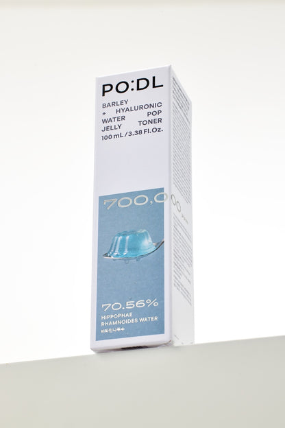PO:DL Barley Hyaluronic WaterPop Jelly Toner 100ml (+Special Gift)