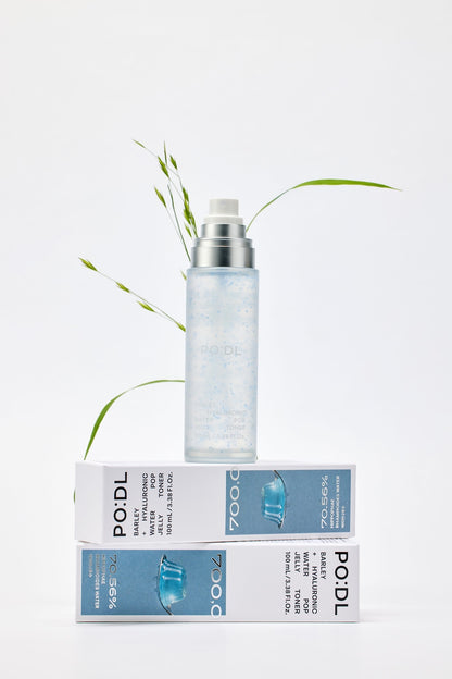 PO:DL Barley Hyaluronic WaterPop Jelly Toner 100ml (+Special Gift)