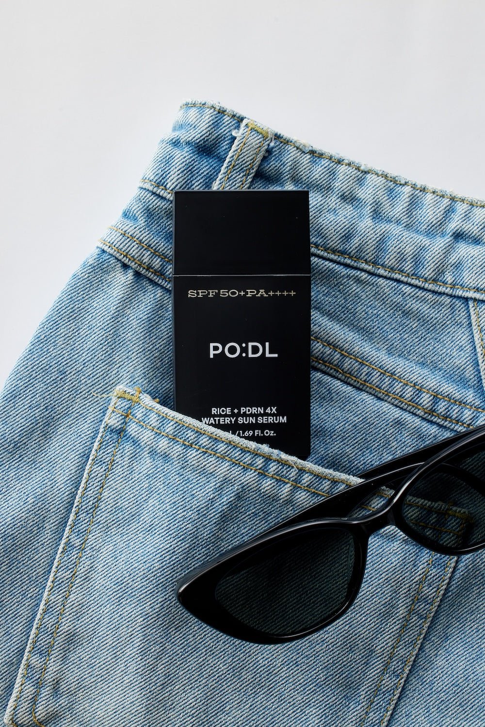 PO:DL Rice PDRN 4X Watery Sun Serum 50ml (+Special Gift)