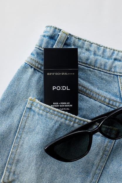 PO:DL Rice PDRN 4X Watery Sun Serum 50ml (+Special Gift)
