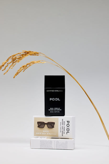 PO:DL Rice PDRN 4X Watery Sun Serum 50ml (+Special Gift)