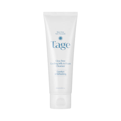 Tage Cica-Tree Cooling Jelly to Foam Cleanser 120ml