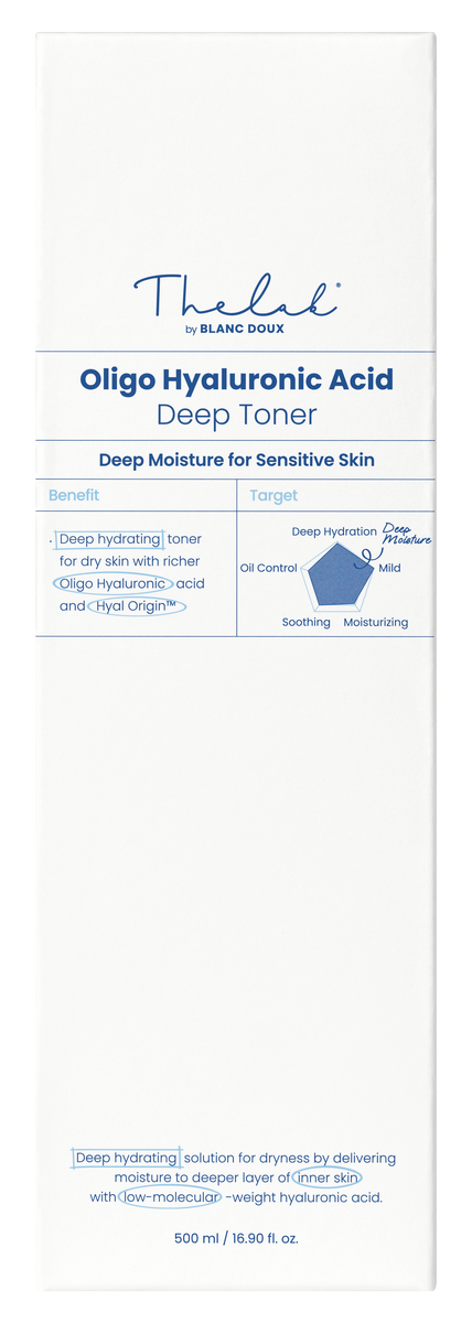 THE LAB by BLANC DOUX Oligo Hyaluronic Acid Deep Toner 500ml