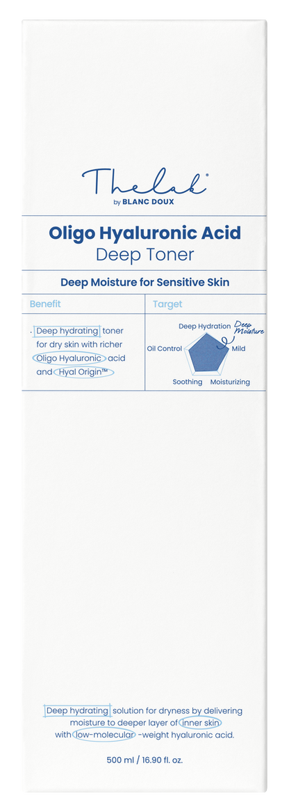 THE LAB by BLANC DOUX Oligo Hyaluronic Acid Deep Toner 500ml